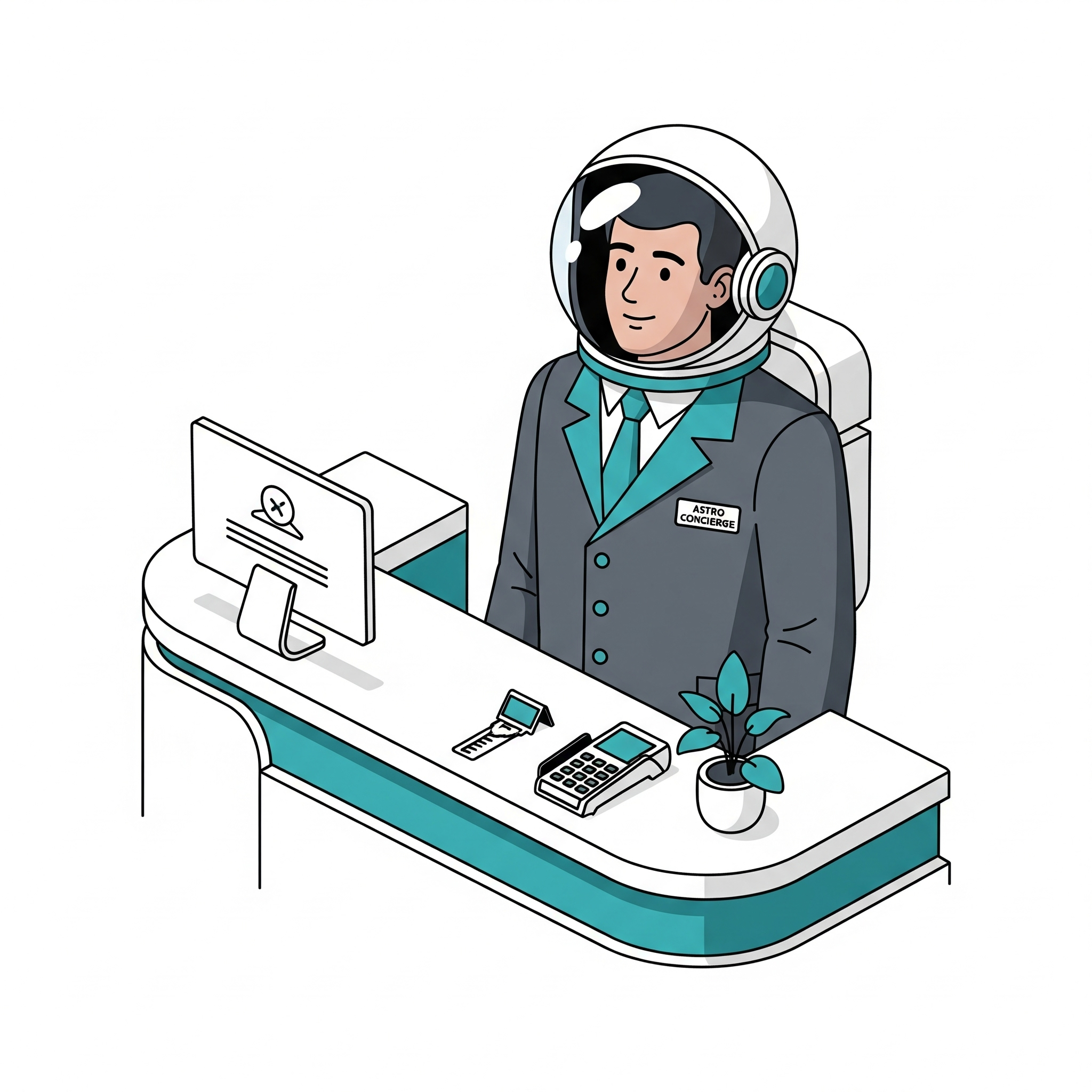 Hotels Illustration